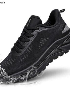 Trail Running Shoes Water Resistant Non-Slip Hiking Athletic Sneakers